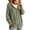 Light Green #24, variant on Women Loose Button Front Hooded Knit Cardigan, Drop Shoulder Long Sleeve Casual Sweater Jacket XL