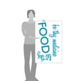 thumbnail image 3 of Let Thy Food Be Thy Medicine Kitchen Wall Art Cooking Quote Decal, 3 of 4