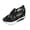 Black, variant on Womens Fashion Sneakers 2026 Floral Embroidery Comfortable Breathable Sheer Mesh Lace Slip on Platform Wedge Sneakers Lightweight Casual Walking Shoes 8 Wide White