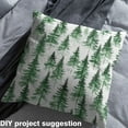 thumbnail image 2 of Castle Fairy Christmas Tree Fabric by the Yard 5 Yards for Teens,White Green Fabric for Sewing,Botanical Plants Home Decor Fabric by the Yard,Microfiber Bedroom Decor, 2 of 6