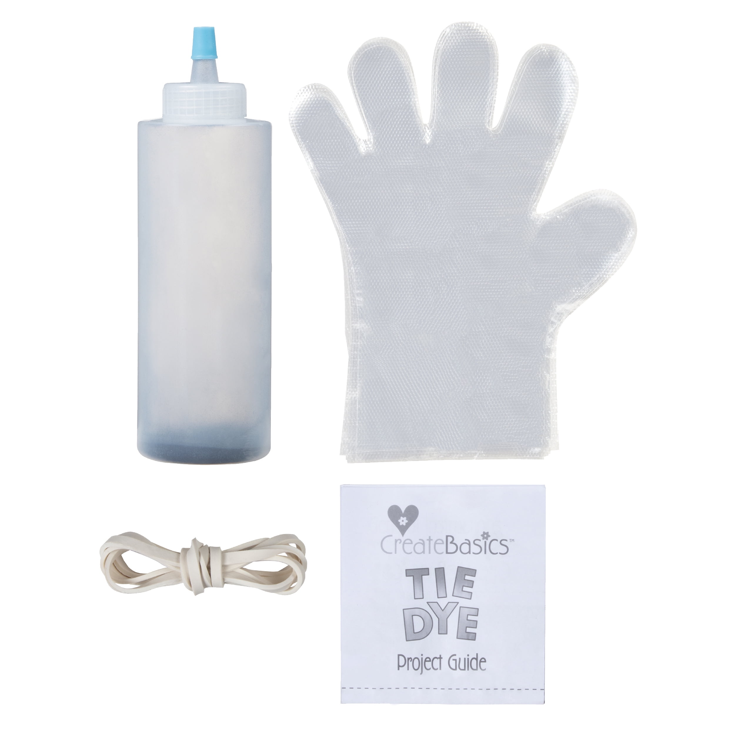 Create Basics 1 Color Tie Dye Kit, Turquoise, Makes 4 fl oz