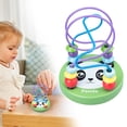 thumbnail image 2 of Wooden Bead Maze Roller Toy with Animal Design, Educational Developmental Activity for Preschoolers, Fine Motor Skill Trainer with String Beads for Learning & Play, 2 of 9