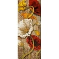 thumbnail image 2 of Medley, Elizabeth 8x14 White Modern Wood Framed Museum Art Print Titled - Joyful Poppies I, 2 of 4