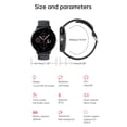 thumbnail image 4 of Teléfono Bluetooth Reloj Inteligente Monitoreo Del Ritmo Cardíaco Reloj Deportivo Impermeable Moda Bluetooth Llamada Pulsera Inteligente seitruly EL016993-04, 4 of 5