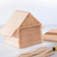 thumbnail image 4 of Palitos de helado Darice de Craft Supplies, 4,5 cm, madera natural, 2000 unidades, 4 of 6