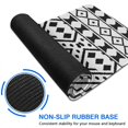 thumbnail image 6 of Long Mouse Pads for Desk,Black Geometric Diamond Pattern Desk Mats on Top Of Desks, Desk Mouse Pad Extra Large with 3mm Non-Slip Base and Stitched Edge for Gaming,Office,Work,Home 31.5"x11.8", 6 of 6
