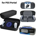 thumbnail image 2 of EVA Case Bag For PS5 Portal Travel Carrying Case Handheld Game Console Protective Hard Case Bag Accessories For PS5 Portal 1pc Tempered film, 2 of 6