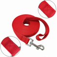 thumbnail image 2 of Nylon Dog Training Lead Small - Red 5 M X 2 Cm, Medium & Large, Dog/Puppy Lead For Obedience Recall Training, Camping, 2 of 4