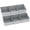 Blended Gray, variant on Closet Storage Bins - Fabric Storage Baskets for Shelves, Collapsible Closet Organizers and Storage with Handles, Trapezoid Shelf Organization Storage Cubes for Purse, Toys, Books, Towel, Socks