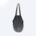 thumbnail image 1 of Binwennn Sac de Courses Réutilisable en Filet Tressé pour Fruits 55 Gallons avec Couvercles Fermeture Éclair Sacs de Rangement avec Poignées Rangement pour sous le Lit Organisateurs de Robe, 1 of 1