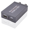 thumbnail image 3 of 1080P a SDI Converter Audio Embedder Admite 2.970 / s Piezas de detección de automático para tabletas de videocámara de cámara Gris Yotijar Convertidor HDMI a SDI, 3 of 10