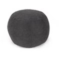 thumbnail image 1 of Pouf Rond Gris de Lounge & Co, 1 of 2