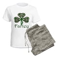 thumbnail image 5 of CafePress - Farley Shamrock Women's Light Pajamas - Women's Short Sleeve Print T-Shirt and Pants Light Cotton Pajama Set, 5 of 7