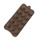 thumbnail image 3 of Moldes de Silicona para Chocolate (6 unidades), Diseño de Corazones, Estrellas, Girasoles, Conchas Marinas, Moldes de Silicona para Hornear Tartas, Caramelos Duros y Blandos,, 3 of 4