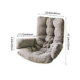 thumbnail image 3 of ChicYu Indoor Outdoor Swing Chair Cushion Thickened Extra Large Back Pillow 19.7×49.2 Inch Non-removable Cover Soft Comfortable Weather-proof for Swing Chairs Hammocks Patio, 3 of 6