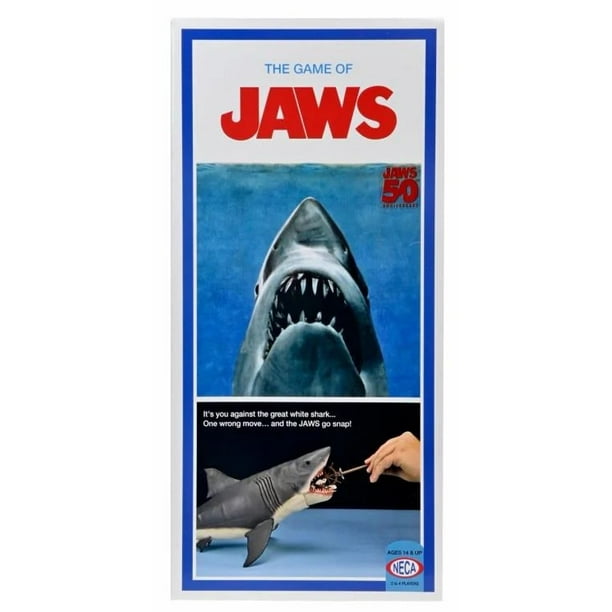 NECA, Jaws 50th Anniversary Action Figure, 15 Inch The Game of