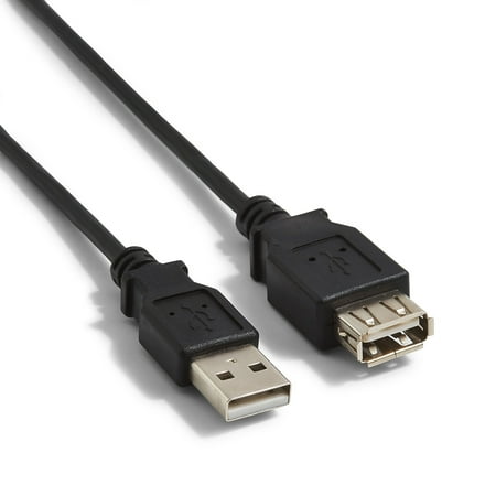 UPC: 0718103343411 | NXT Technologies 6  USB A Male/A Female Black NX29753