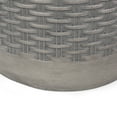 thumbnail image 3 of Paquette Lightweight Concrete Outdoor Side Table, Concrete Finish, 3 of 6