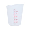 thumbnail image 1 of 1 Piece Silicone Flexible Measuring Cup Flexible Measuring Melting Cup Scale Measuring Baking Cup Suitable For Dishwashers Suitable For Epoxy Resin Melted Butter DIY Projects, 1 of 9