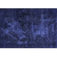 thumbnail image 1 of Ahgly Company Indoor Rectangle Abstract Blue Modern Area Rugs, 7' x 9', 1 of 4