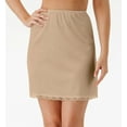 thumbnail image 1 of Women's Shadowline 2719 Nylon Essentials 19 Inch Half Slip (Nude 3X), 1 of 3