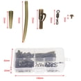 thumbnail image 4 of Kit De Aparejos De Pesca De Carpa 60 uds. De tubos de goma de cola de pesca de carpa, mangas antienredos, aparejos de Terminal de pesca Ndcxsfigh Para Estrenar, 4 of 4