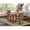 Mahogany, variant on East West Furniture Dining Room Set Mahogany, PSAB3-MAH-18