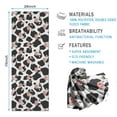 thumbnail image 2 of White Cow Black Spot Pattern Hot Yoga Mat Towel Non Slip for Hot Yoga - Quick-Drying Yoga Mat Cover with 4 Corner Pockets with Travel Bag - Hot Yoga Towel Non Slip Grip Moisture Wicking Sweat 70"x26", 2 of 6
