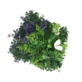 thumbnail image 2 of simhoa 25x25cm Simulation Grass Greenery Wall Panel Decor Realistic Wall Decoration for Terrace, Bathroom Multifunctional Accessory Style B, 2 of 8