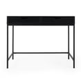 thumbnail image 2 of Butler Belka Black  Desk With Drawers, 2 of 8
