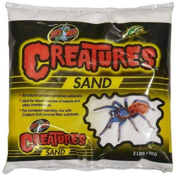 Zoo Med Creatures Sand - White [Reptile, Sand & Gravel] 2 lbs (0.9 kg)