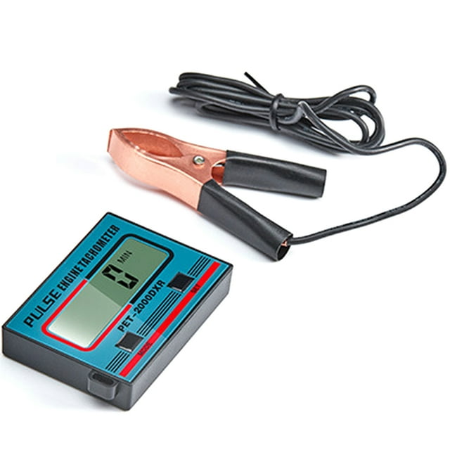 Tacómetro de Motosierra de RPM Probador de Motor de Gasolina Versátil de Gasolina MOTOCLETA MEDIDOR MULTIFUNCIAL RPM RPM RPM Tester de Césped RPM