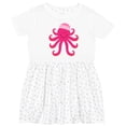 thumbnail image 3 of Inktastic Octopus Ocean Sea Creature Girls Girls Toddler Dress, 3 of 5