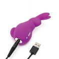 thumbnail image 5 of Happy Rabbit Mini Ears Rechargeable Rabbit Finger Vibrator - Purple, 5 of 5