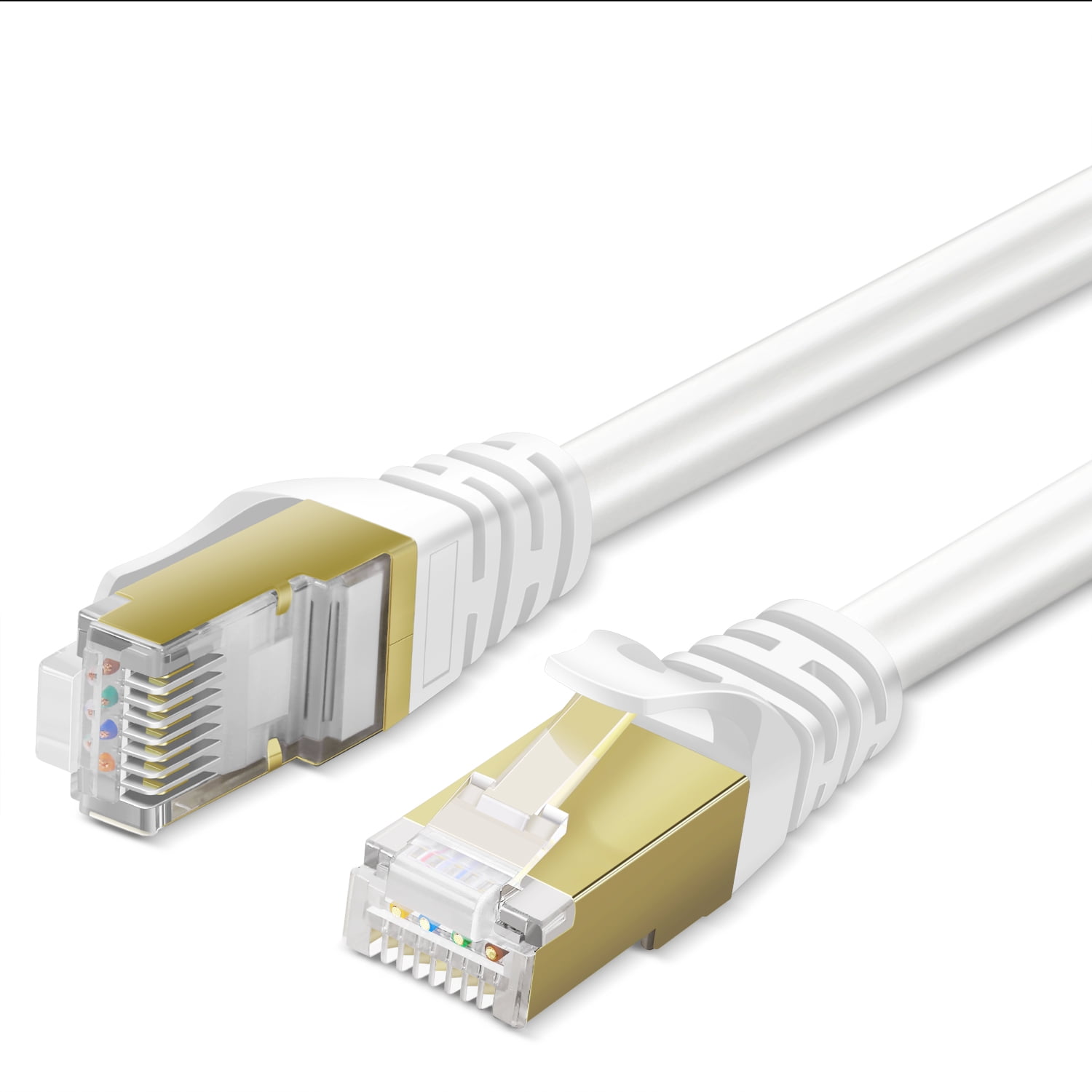 Cable De Red Ethernet Internet 10 Metros Rj45 Cat 7 Plano — Una Ganga