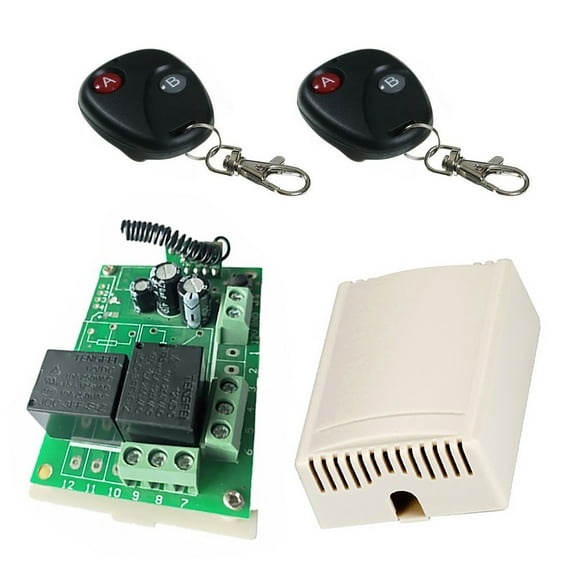 Remote Control Switch for DC12V Devices Compact Design, 50m Range for Auto Lighting, Landscaping, and More