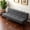 Dark Gray127, variant on BSHTI 69.88" Futon Sofa Bed with 5 Adjustable Positions – Polyester Fabric Convertible Sleeper Couch with Iron Frame, Clean-Lined Modern Design for Living Room, Apartment, Office, Dormitory, Black