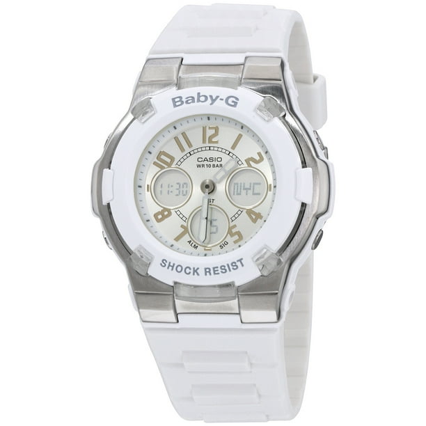 casio baby g white rose gold