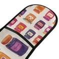 thumbnail image 4 of Yayeee Double Oven Mitt Kitchen Heat Resistant Baking 35" x7" Quilted Glove, Jam Jars, 4 of 6