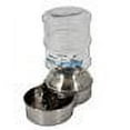 Petmate Dishwasher Safe Small Stainless Steel Replendish Pet Waterer ...