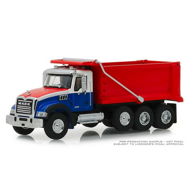 Bruder Toys Construction Vehicle Mack Granite Cement Mixer Truck With Barrel Walmart Com Walmart Com