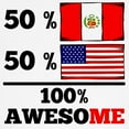 thumbnail image 3 of CafePress - Half Peruvian Half American T Shirt - Cute Toddler T-Shirt, 100% Cotton, 3 of 4