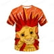 thumbnail image 1 of Disney Lion King Simba 3D PrintedAnime niños camiseta verano Casual lindo niños niñas camiseta Tops cuello redondo niños camisa Anime Clothing150 Gao Jinjia LED, 1 of 2