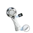 thumbnail image 4 of JWCJ Football Shaped Handheld Fan, 5000mAh High Capacity Portable Personal Fan, 6-Speed LED Screen Mini Fan for Outdoor Events, Stadium and Travel, Silver, 4 of 9