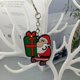 thumbnail image 4 of LLavero de goma de PVC de dibujos animados para niños, colgante de árbol de Navidad, Papá Noel, alce, muñeco de nieve, regalo de Navidad Kawaii, 4 of 4