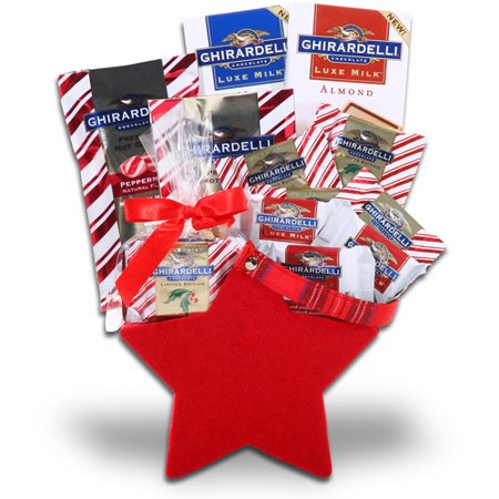 Alder Creek Ghirardelli Holiday Red Star Gift Set, 6 pc