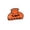 I004- D, variant on Accessories, Claw Clip Hollow Out Carved Pumpkin Face, Large Halloween Pumpkin Claw for Long, Spooky Cute Accessory for Halloween Events, Reliable Gripping Power That Delivers