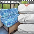 thumbnail image 6 of XYZCANDO RV Couch Cover, Compatible with Camper Loveseat, RV Dinette Cushion Covers for Travel Trailer Couch Bench Easy to Install, Sea Stars, 6 of 8