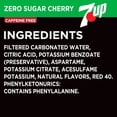 thumbnail image 3 of 7UP Caffeine Free Zero Sugar Cherry Soda Pop, 12 fl oz, 6 Cans,1 pack., 3 of 6