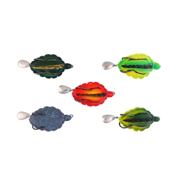 Cebos De Pesca Realistas, Señuelos De Pesca Cebo Negro 5 Piezas / Caja Accesorios De Aparejos De Pesca Para Agua Salada Para Entusiastas De La Pesca Para Agua Dulce
